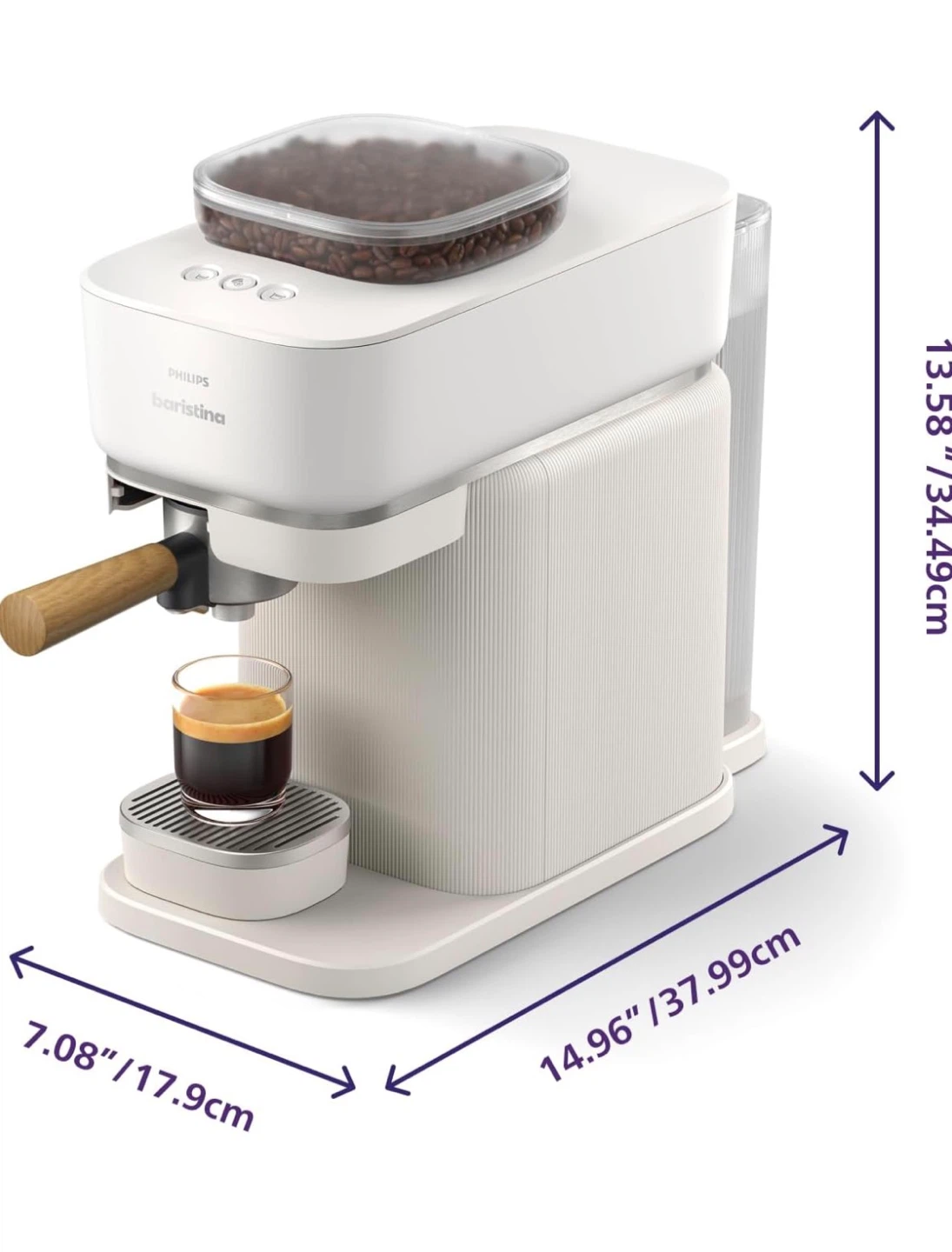 New-Philips Baristina Coffee Machine - photo 3