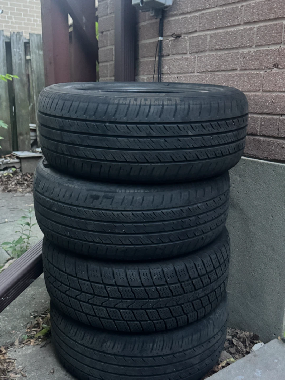 4 Tires 215/55R16 – 3 Summer + 1 All-Season