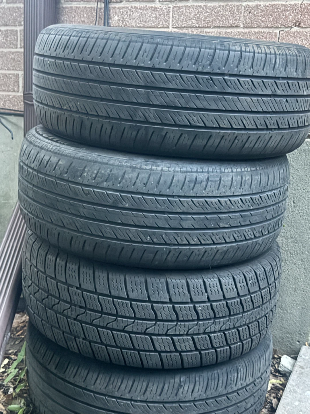 4 Tires 215/55R16 – 3 Summer + 1 All-Season - photo 2