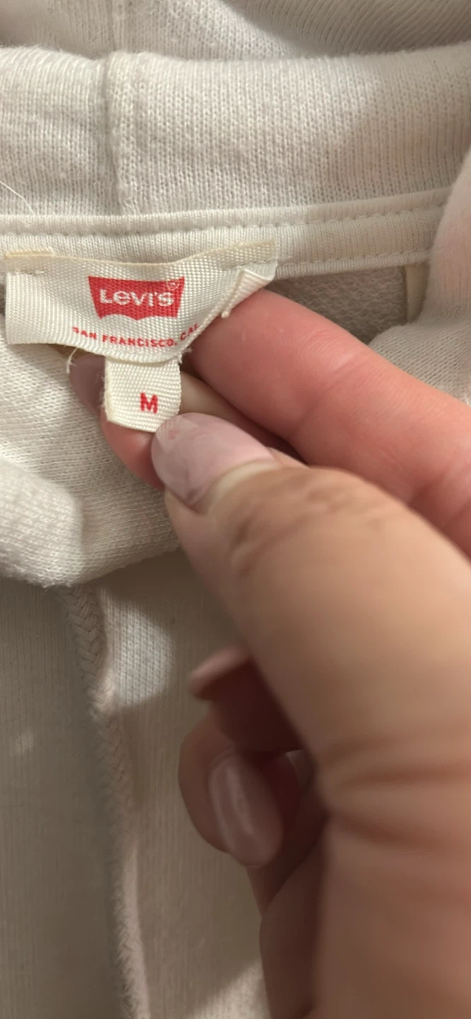 Levi's White Hoodie with Logo - photo 2