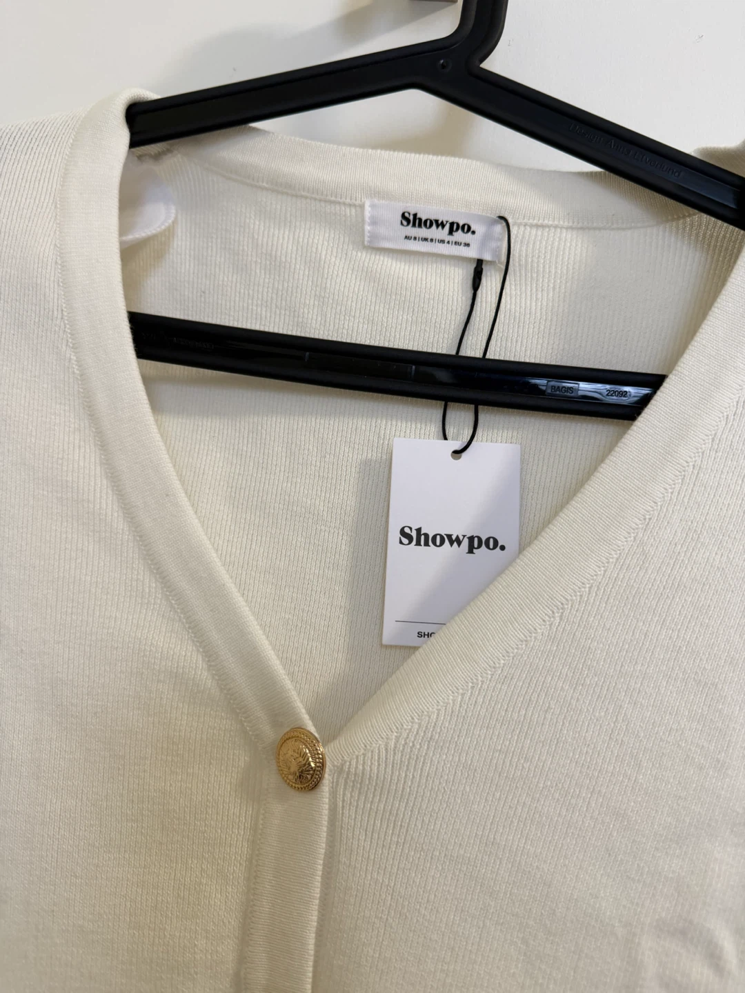 Showpo Cream Knit Button-Up Dress - photo 5