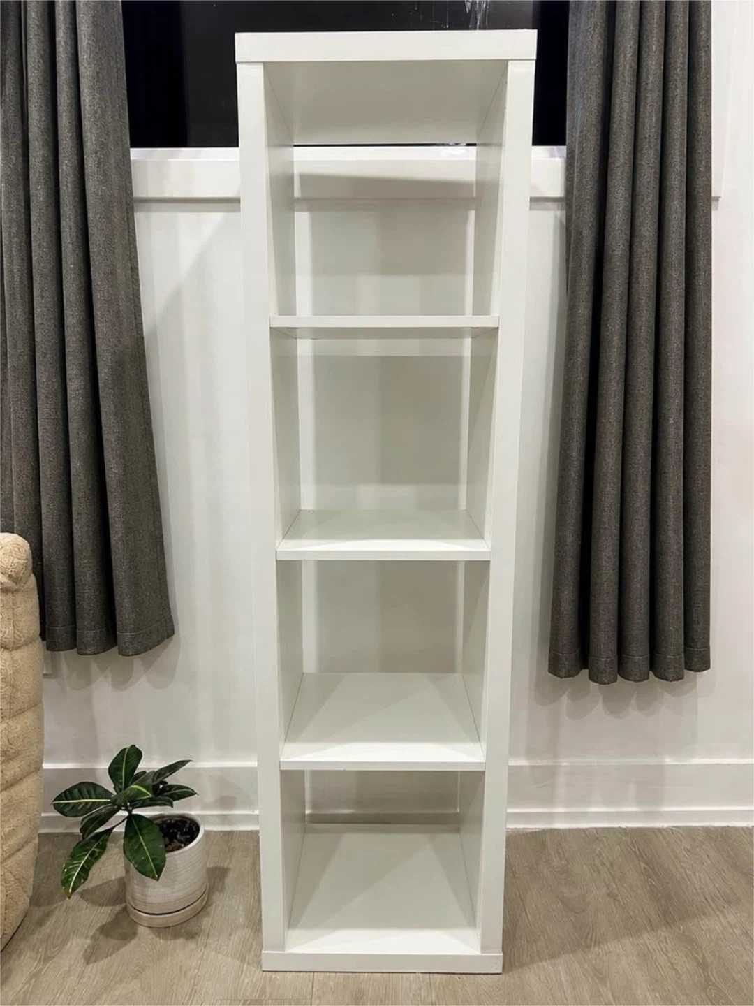 IKEA KALLAX 4-Cube Shelving Unit – White