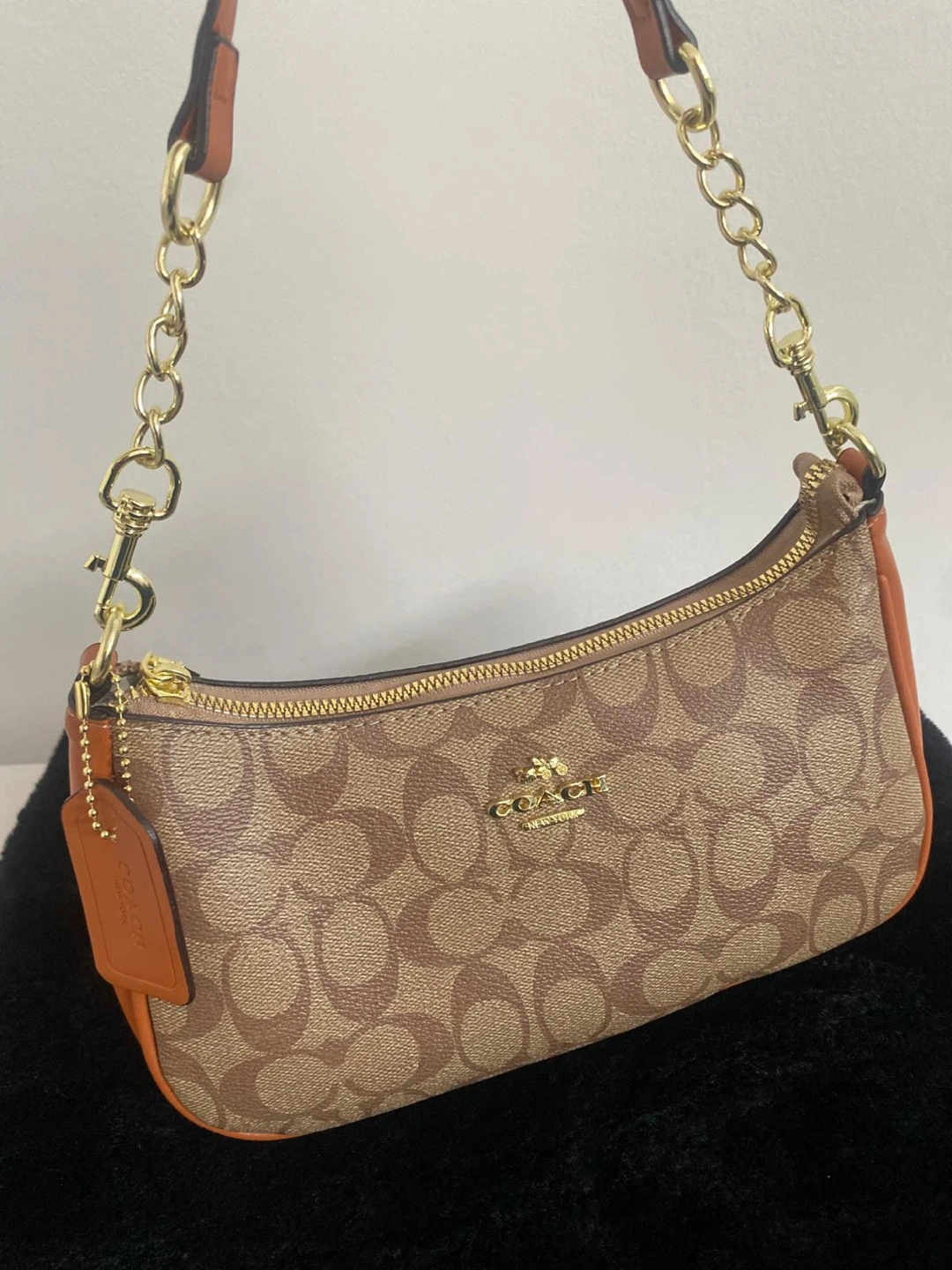 Coach Brown Teri Shoulder Bag