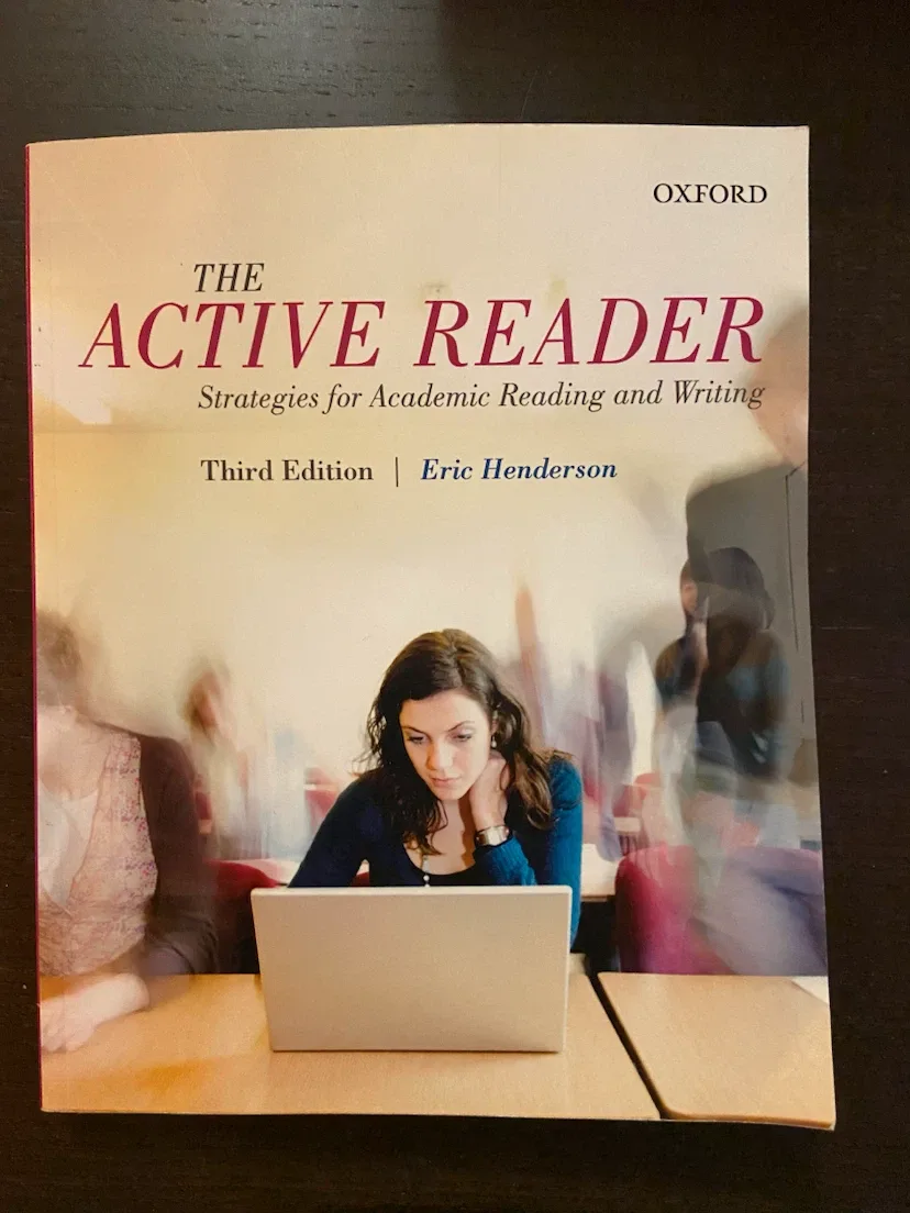 The Active Reader: Strategies for Academic Reading and Writing