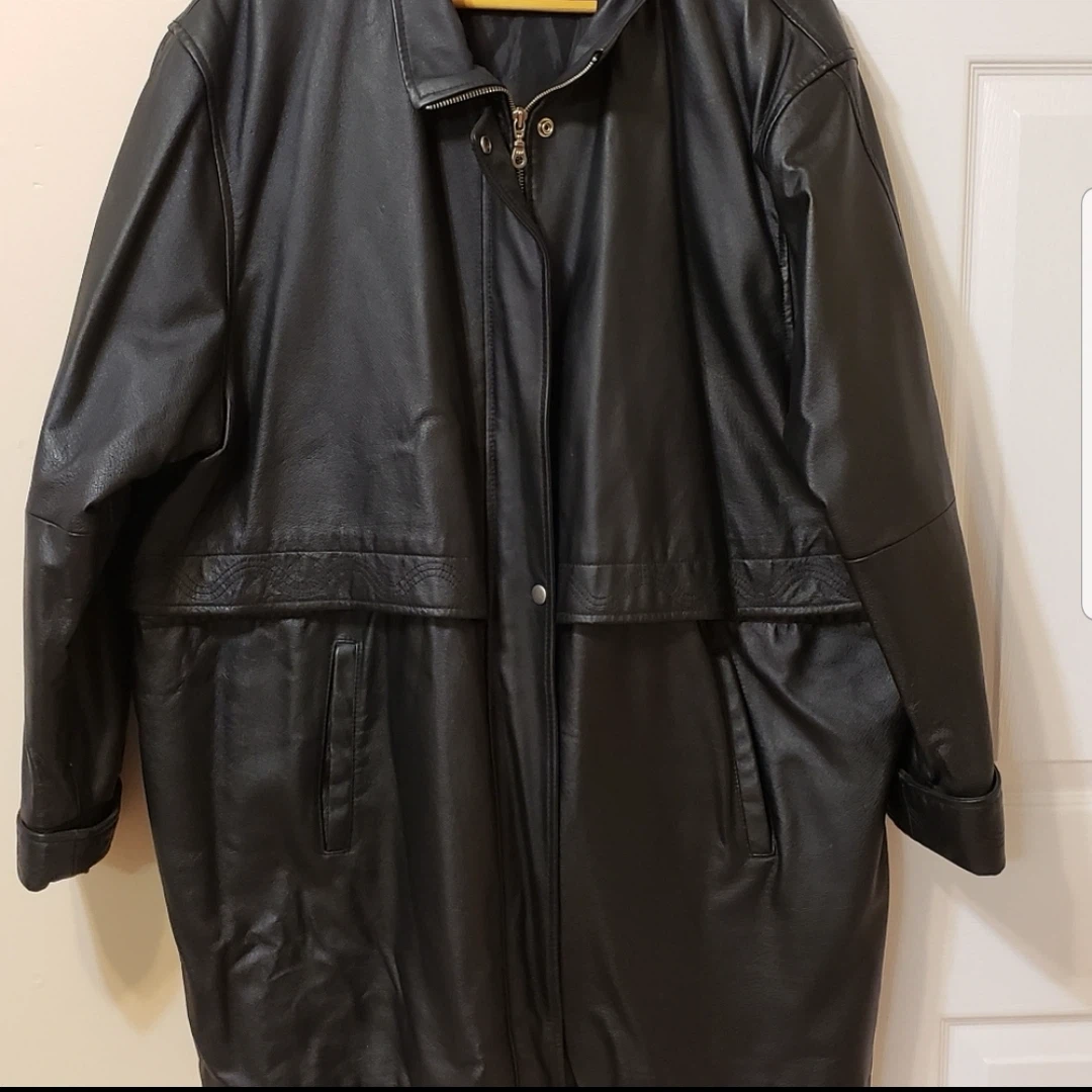 XL ladies Black Leather Jacket - photo 5