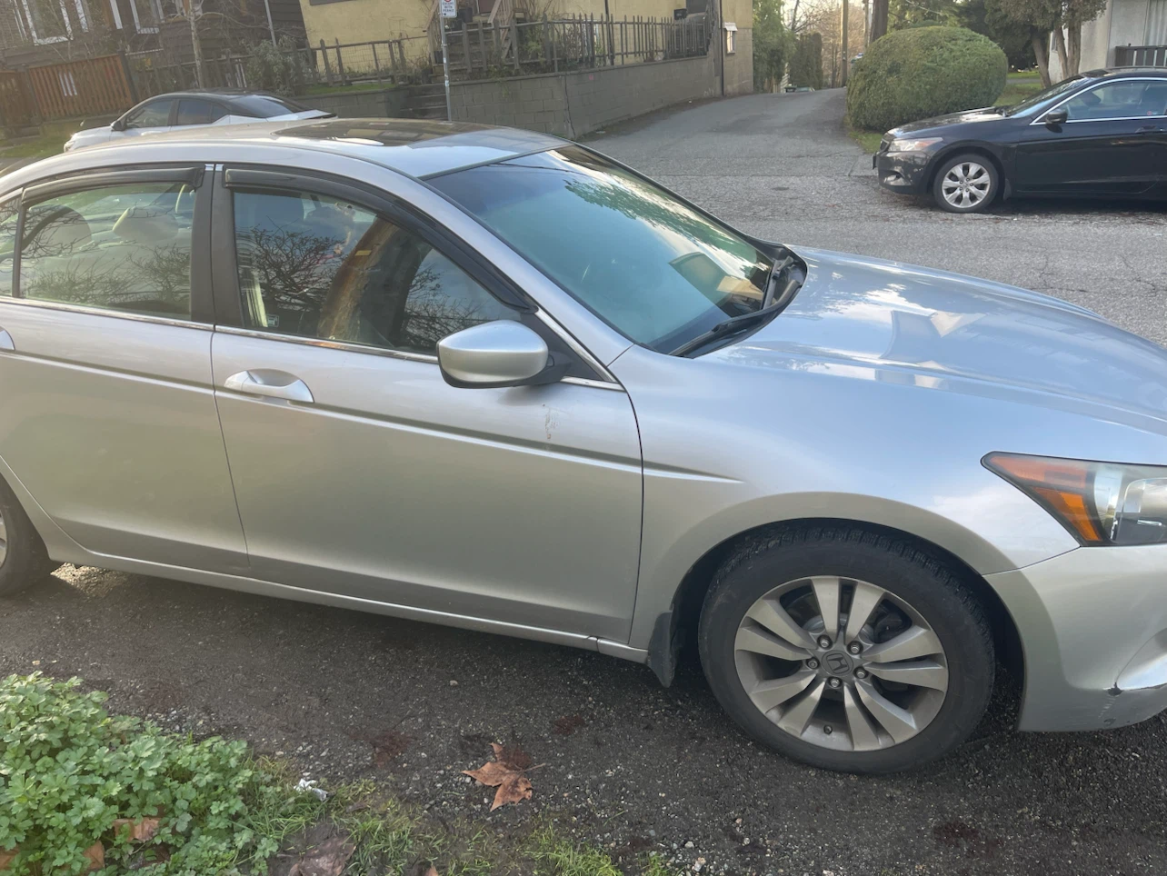 Silver Honda Accord Sedan