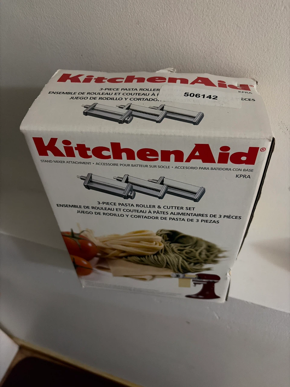 KitchenAid 3-Piece Pasta Roller & Cutter Set