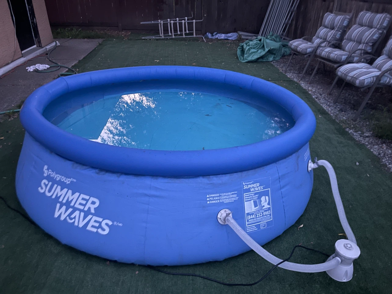 Summer Waves Inflatable Pool with Pump - photo 2
