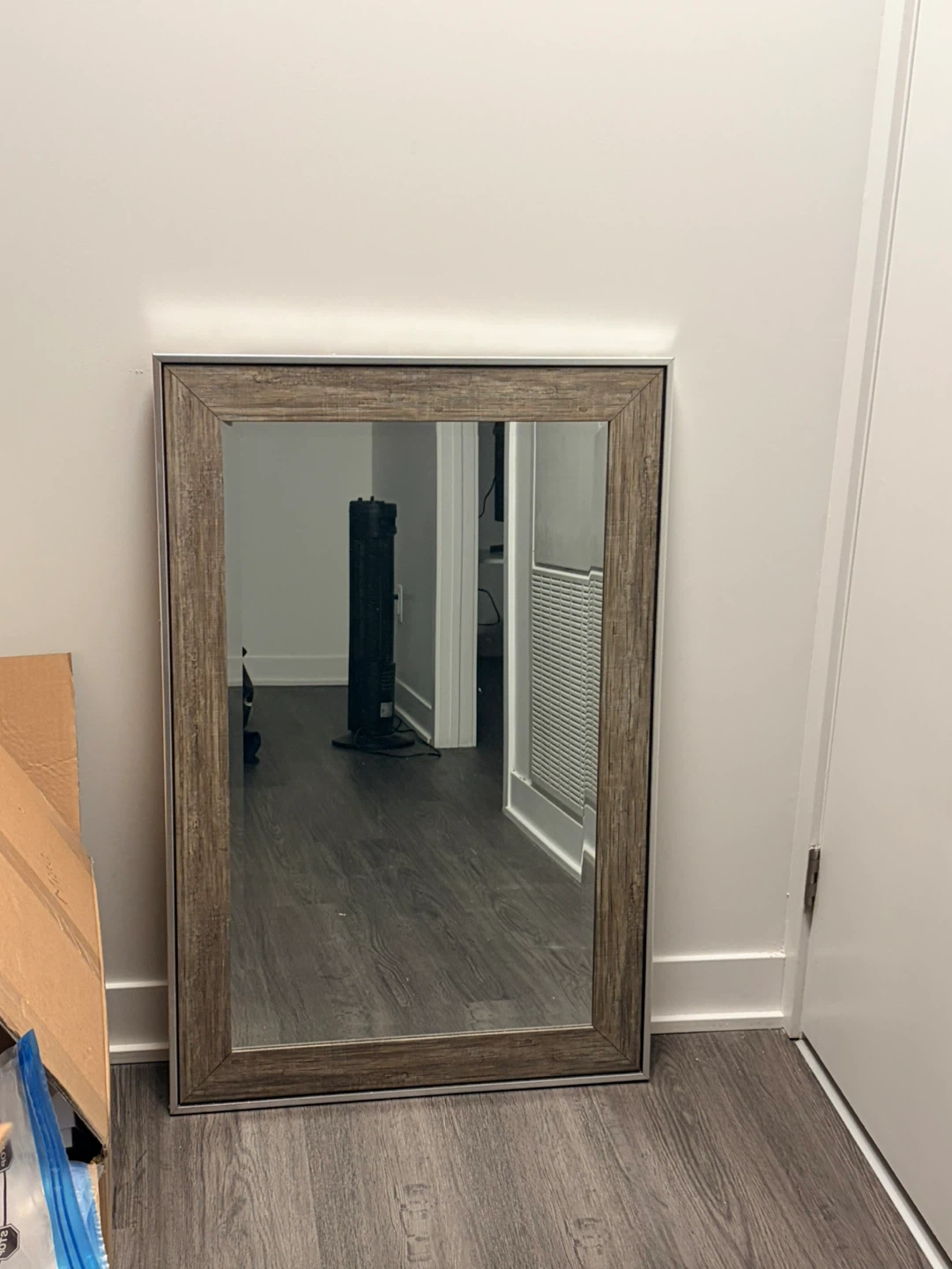 Rustic Wood Frame Mirror - photo 3