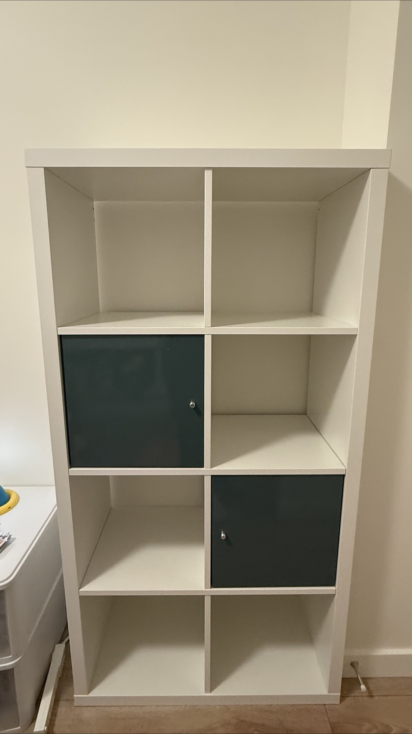 Kallax Shelf Unit with Inserts