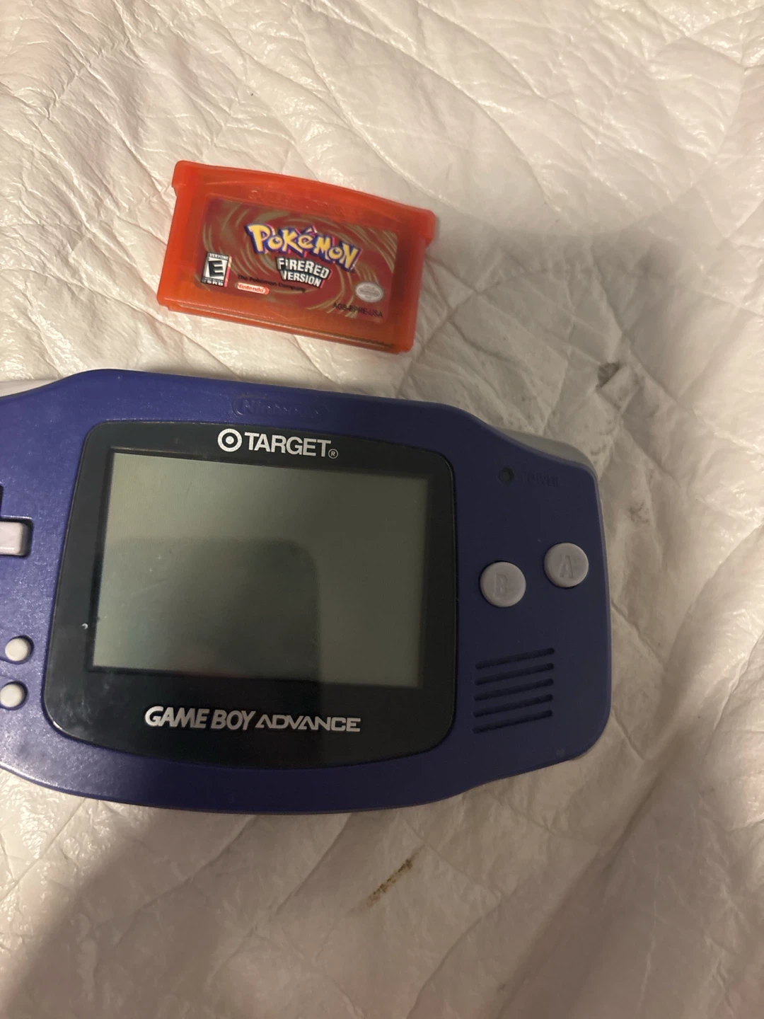 Pokemon FireRed Version Game Boy Advance Cartridge
