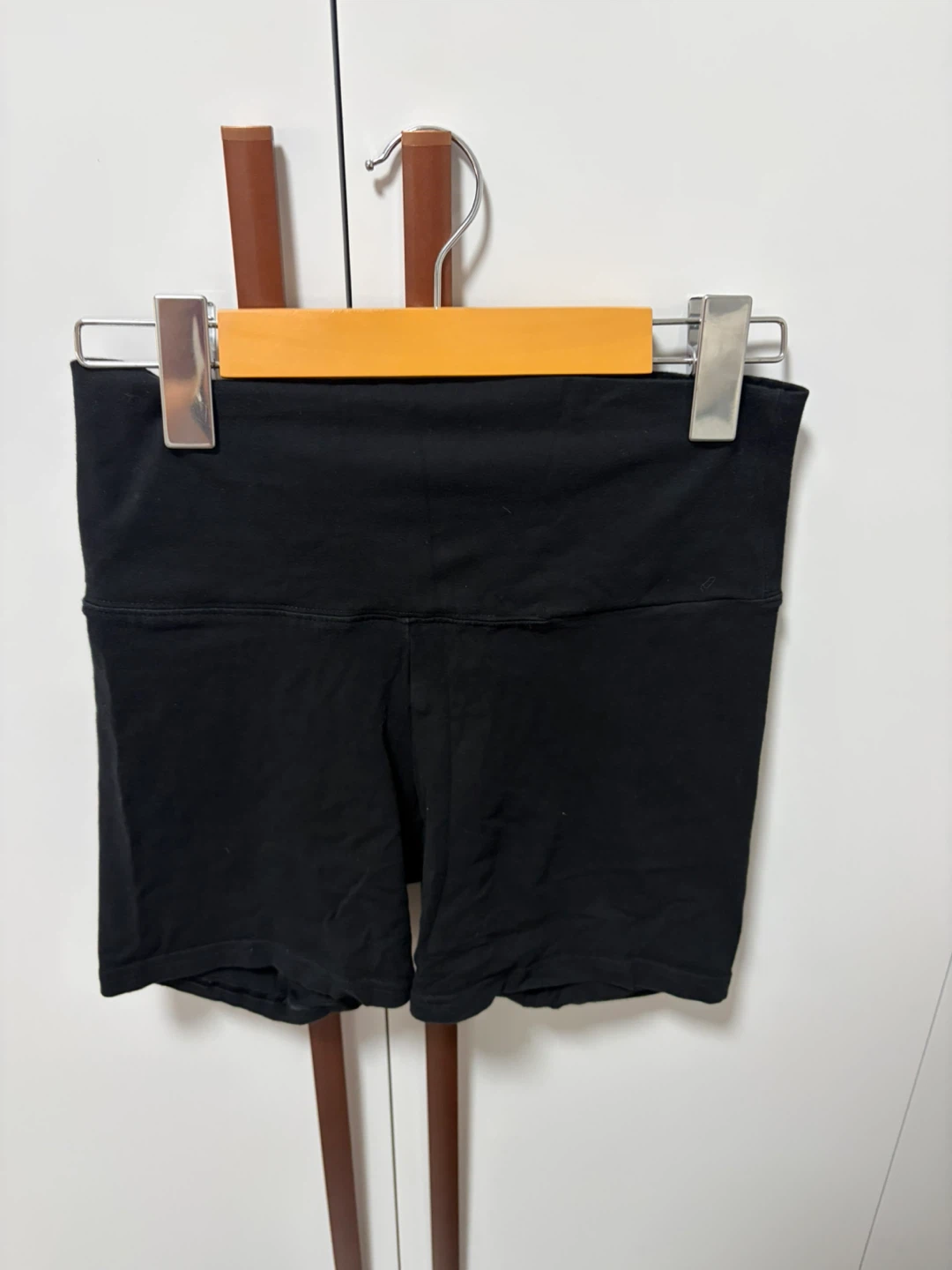 Tna Black High-Waisted Bike Shorts Size S