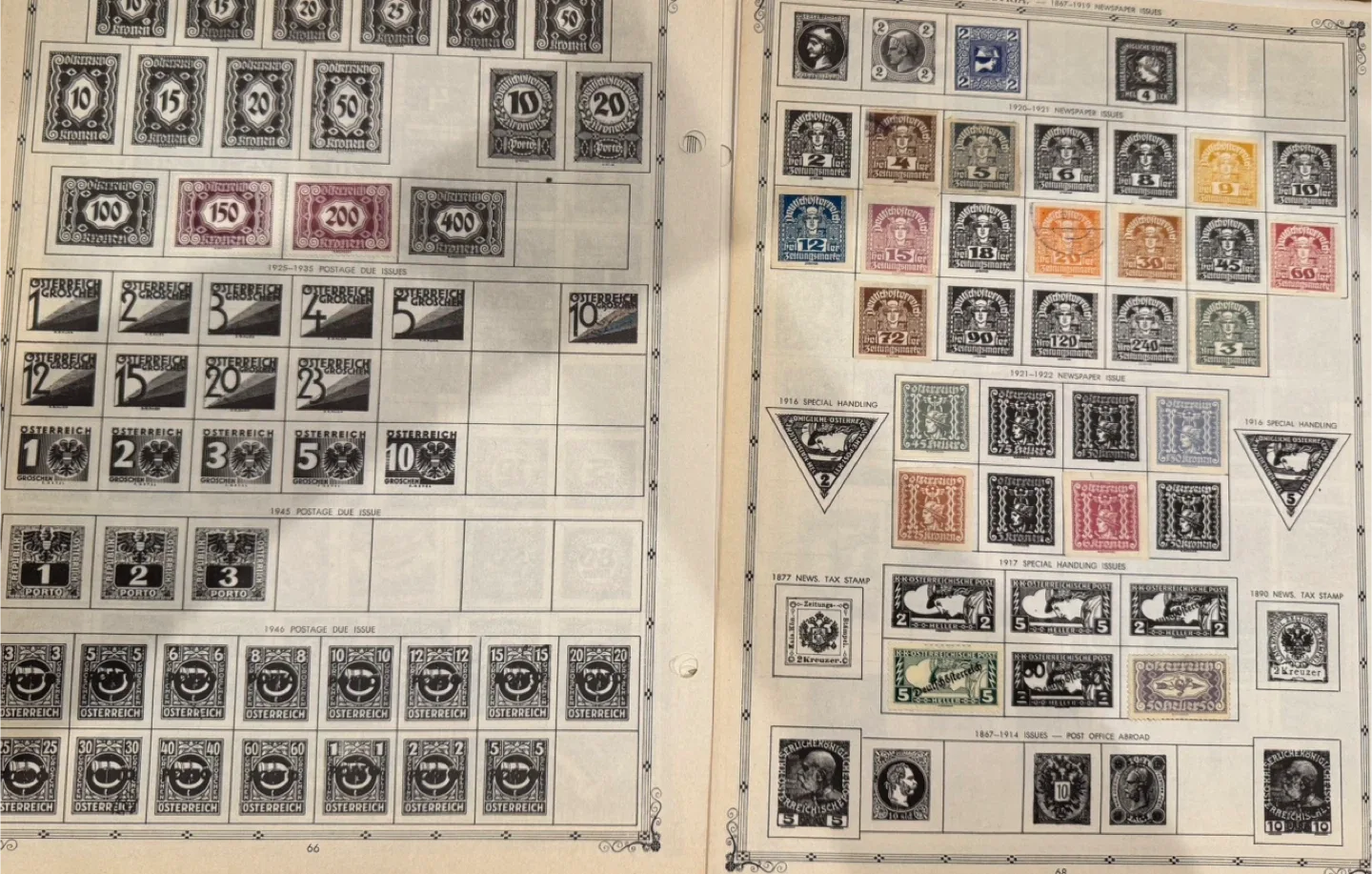 Very Old Austrian Postage Stamps - photo 5