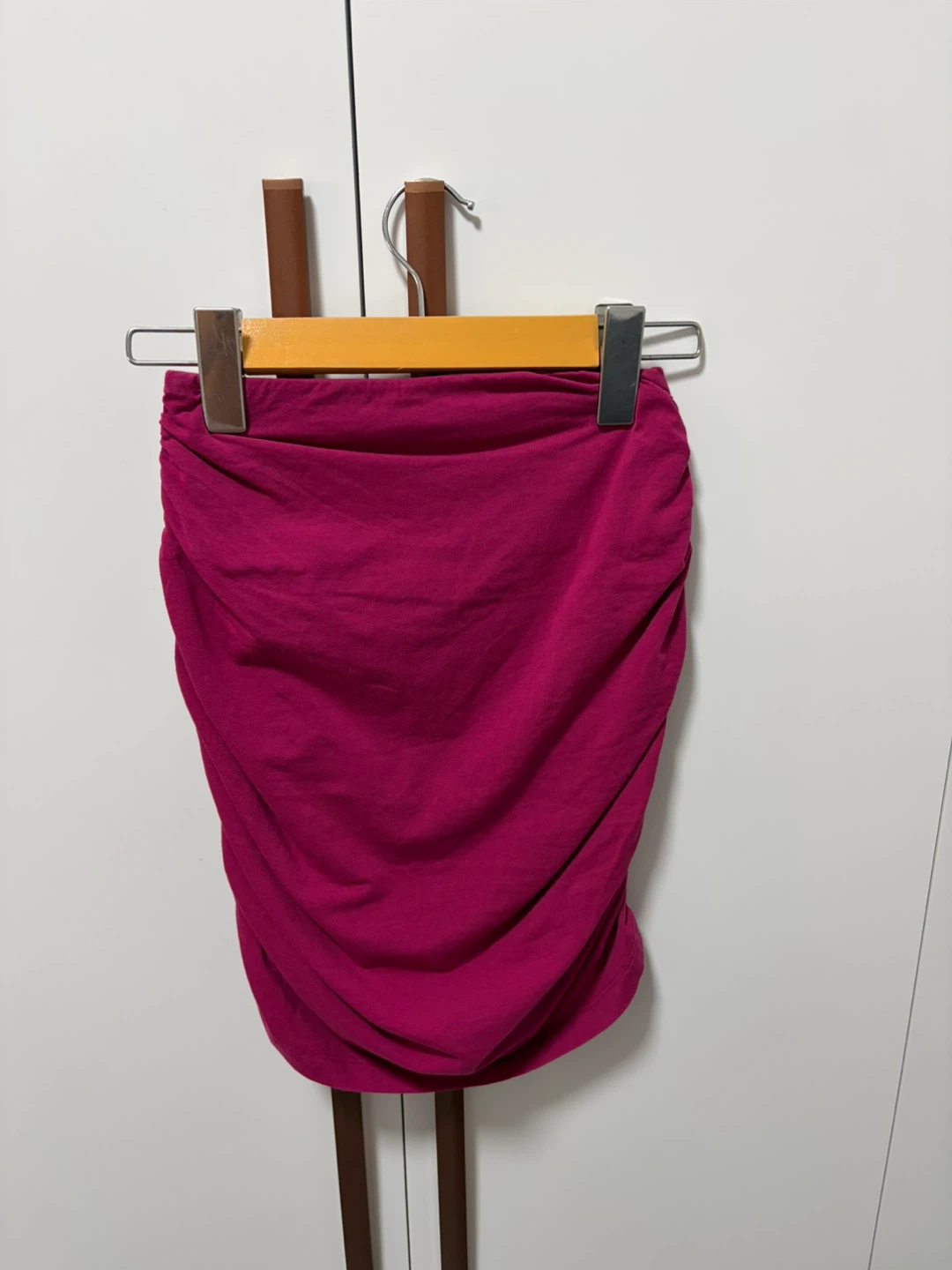 Pink Ruched Mini Skirt - photo 2