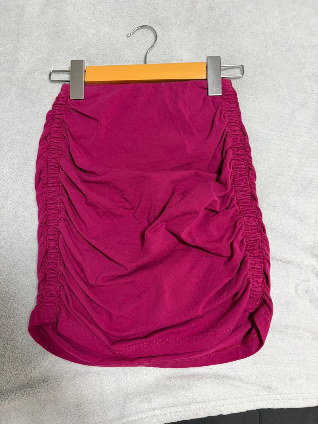 Pink Ruched Mini Skirt - photo 3