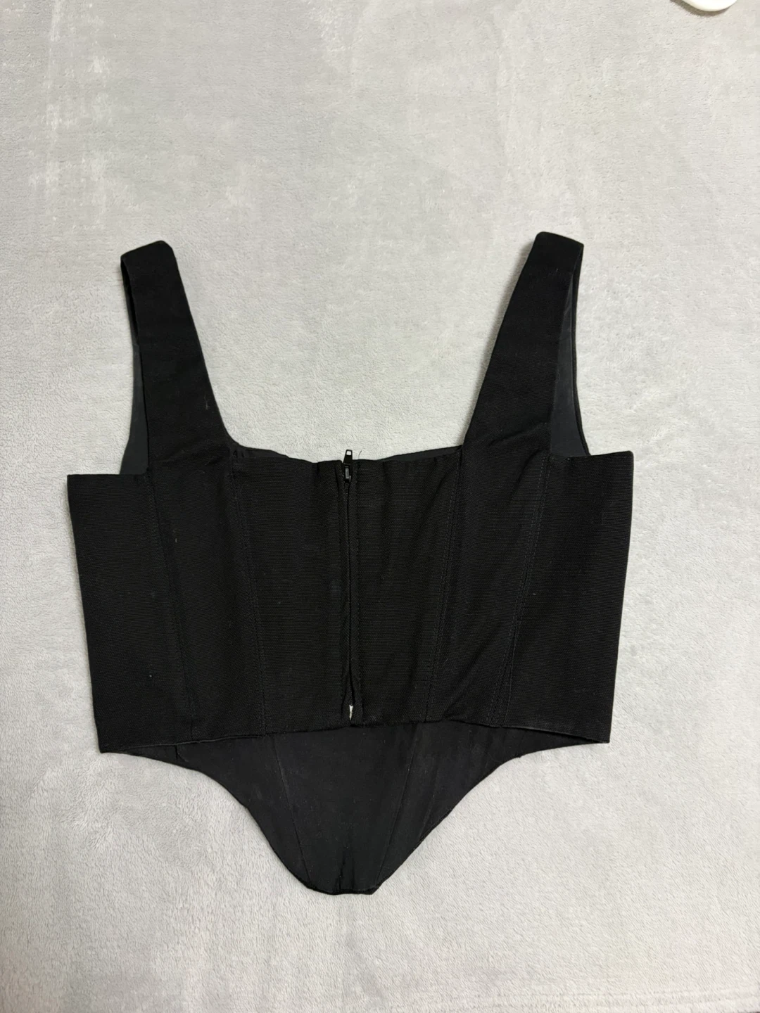 Black Zara Corset Top - photo 2