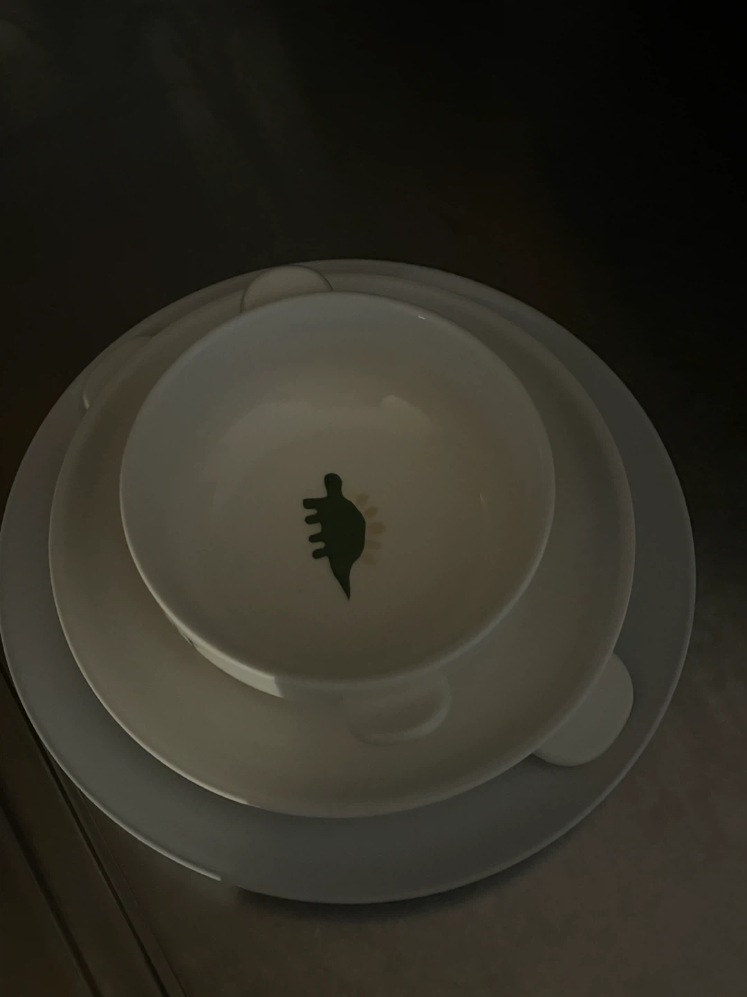 Korean Cute Dinosaur Plate and Bowl Set - photo 2