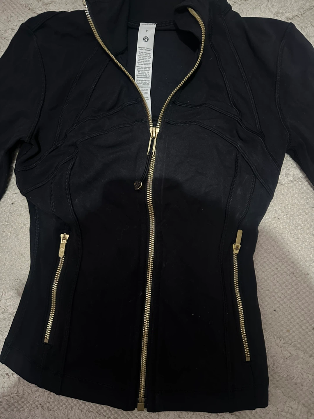 Lululemon Black Zip-Up Jacket - photo 2