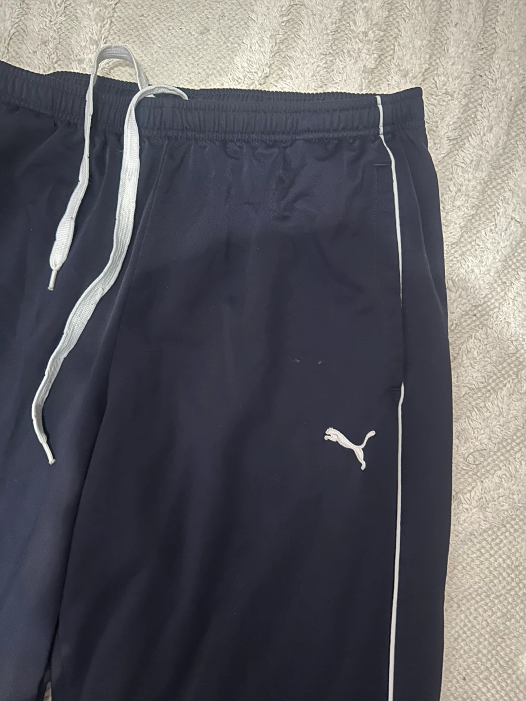 Puma Navy Blue Track Pants - photo 2