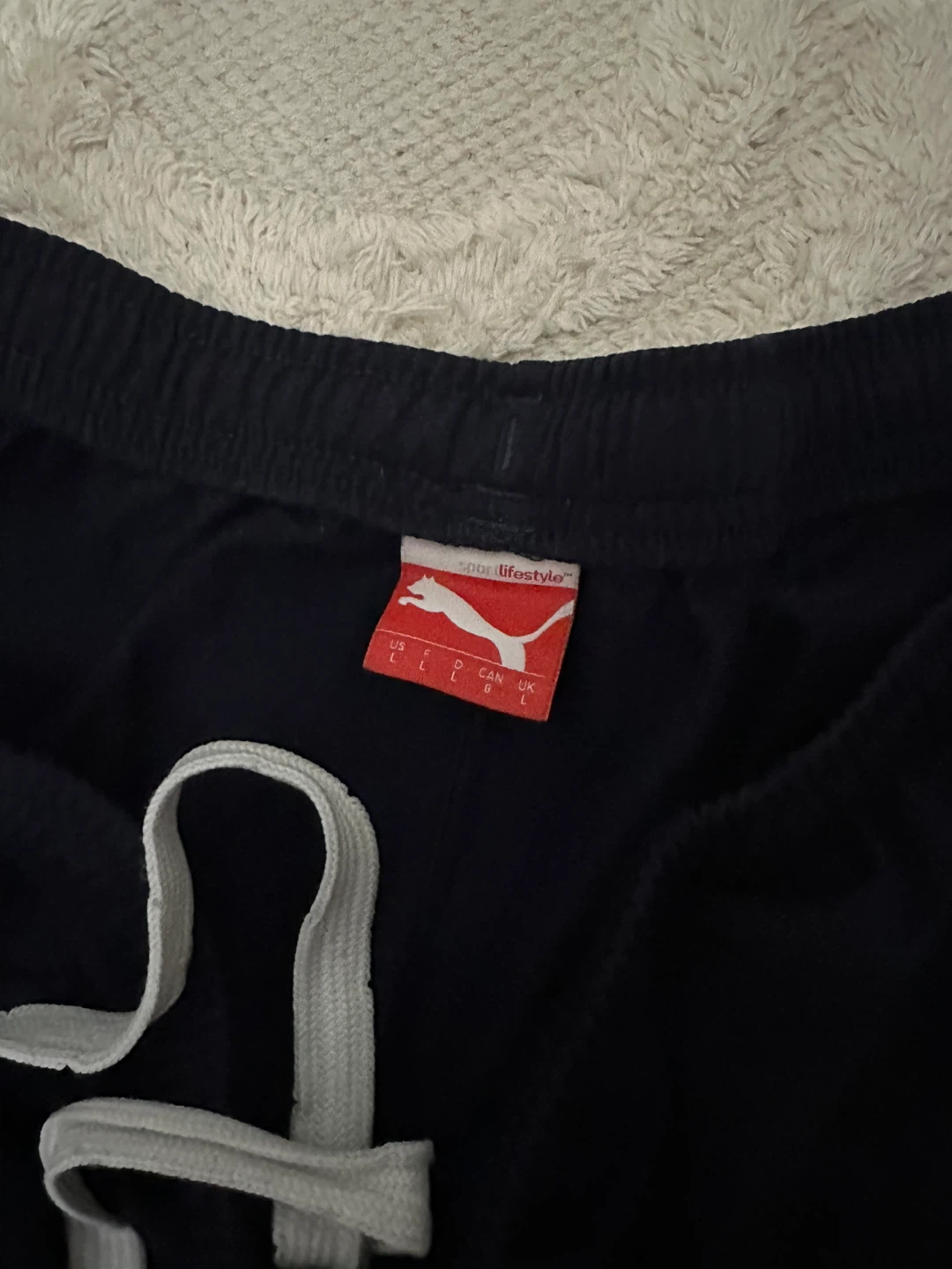 Puma Navy Blue Track Pants - photo 4
