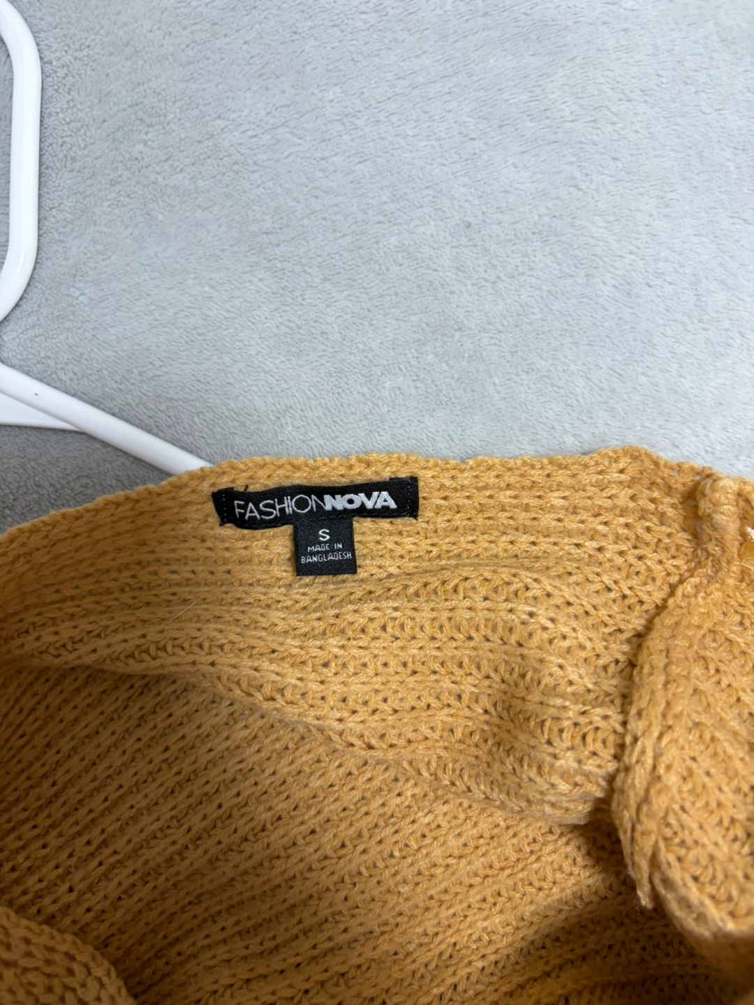 Fashion Nova Mustard Yellow Twisted Sweater - photo 3