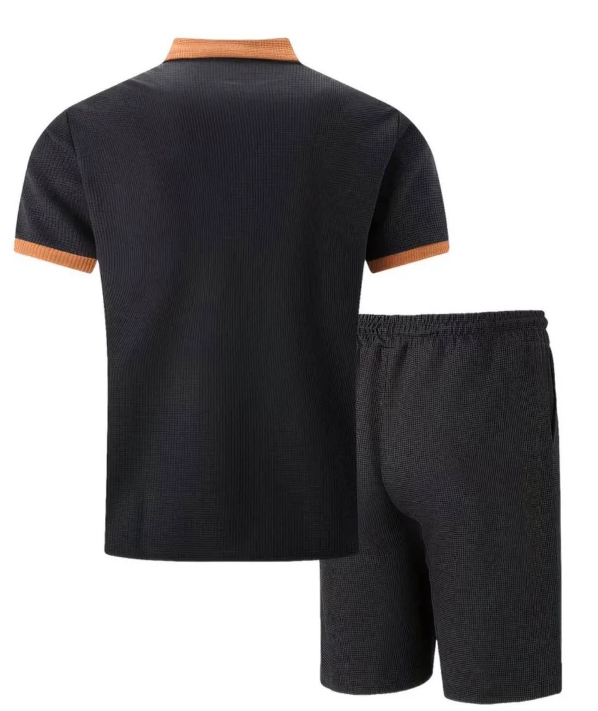 Brand new Men's Short Sleeve Polo Shirt and Shorts Set - photo 2