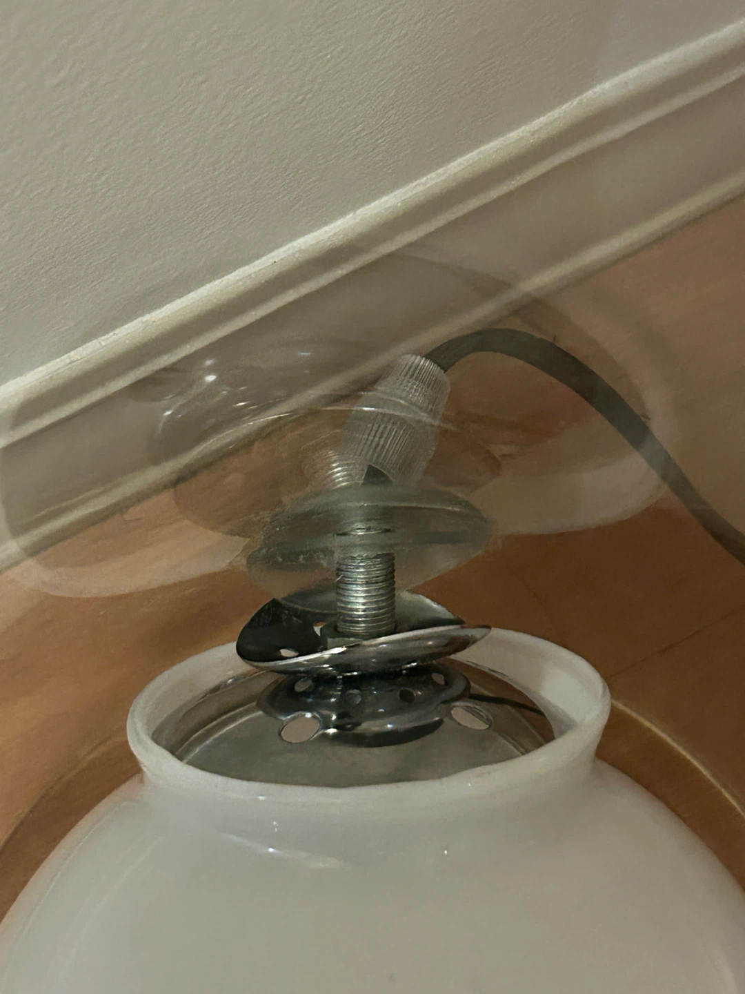 Cylindrical Glass Lamp - photo 4