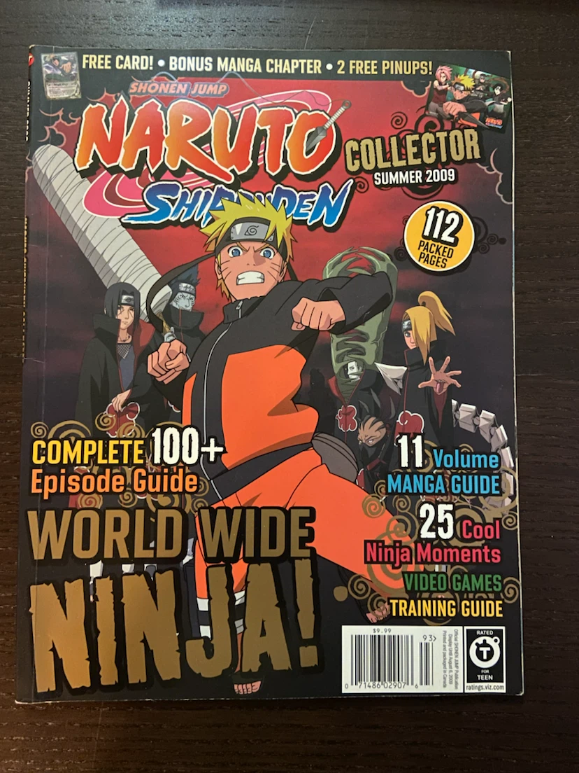 Naruto Shippuden Collector Magazine Summer 2009