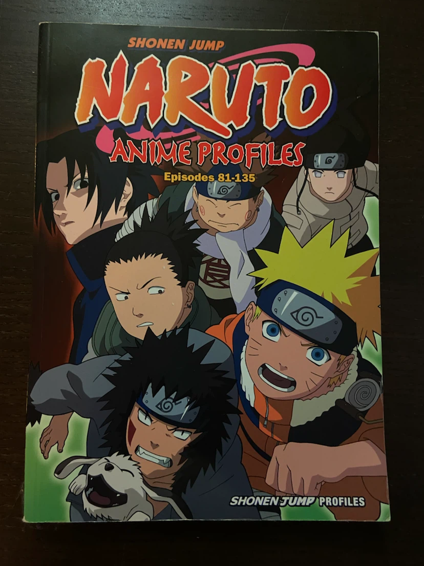 Naruto Anime Profiles Book (Episodes 81-135)