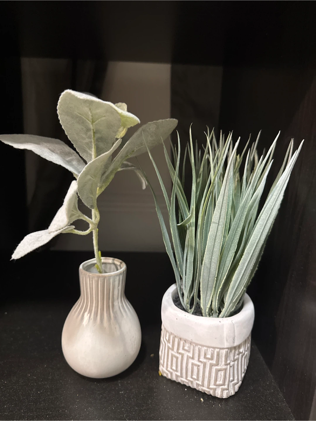 Artificial Plant Set with Vases
