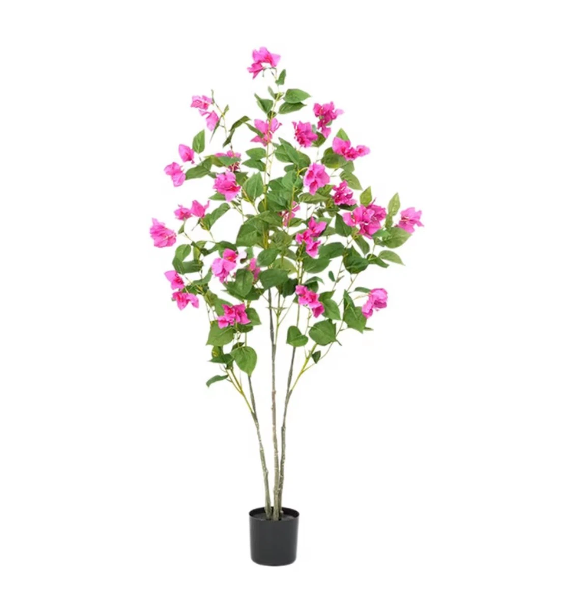 4ft Artificial Pink Bougainvillea Plant