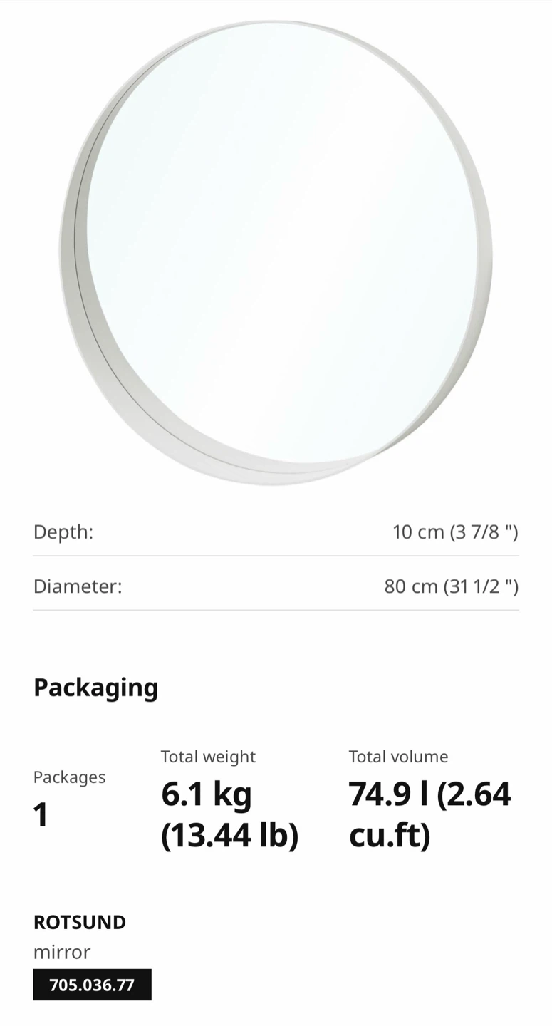 ROTSUND Mirror - photo 4