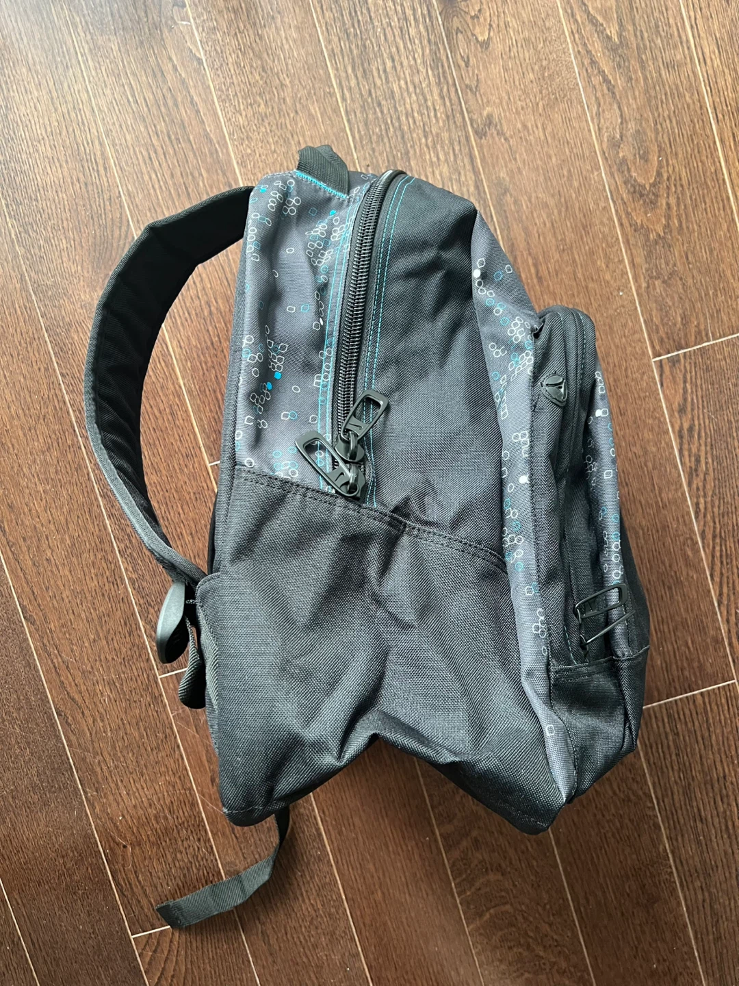 Nike School Backpack - Black/Grey/Light Blue - photo 2