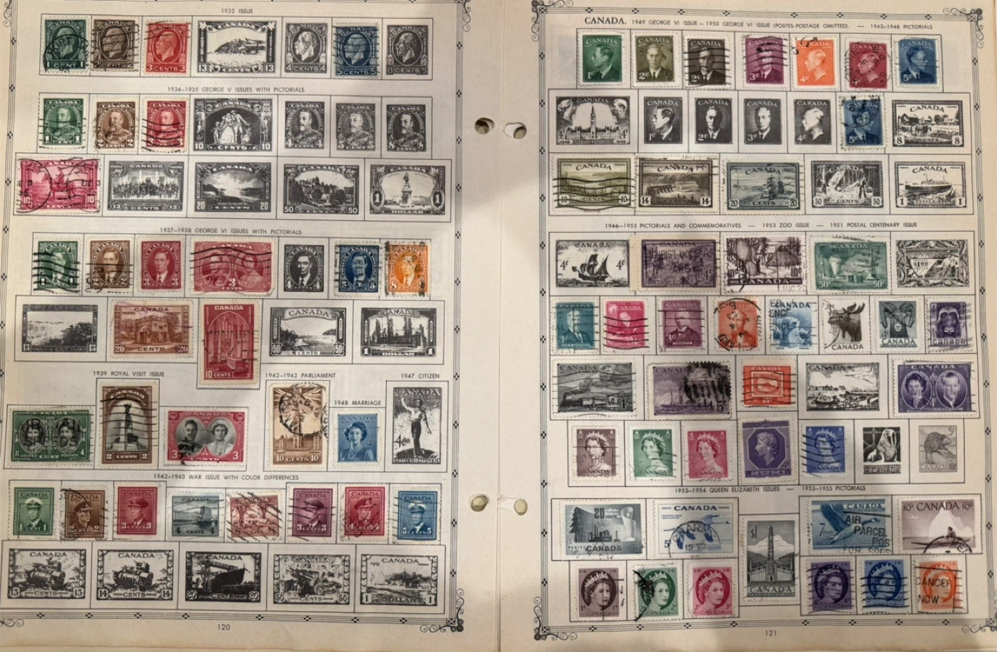 Very Old Canadian Postage Stamps - photo 2