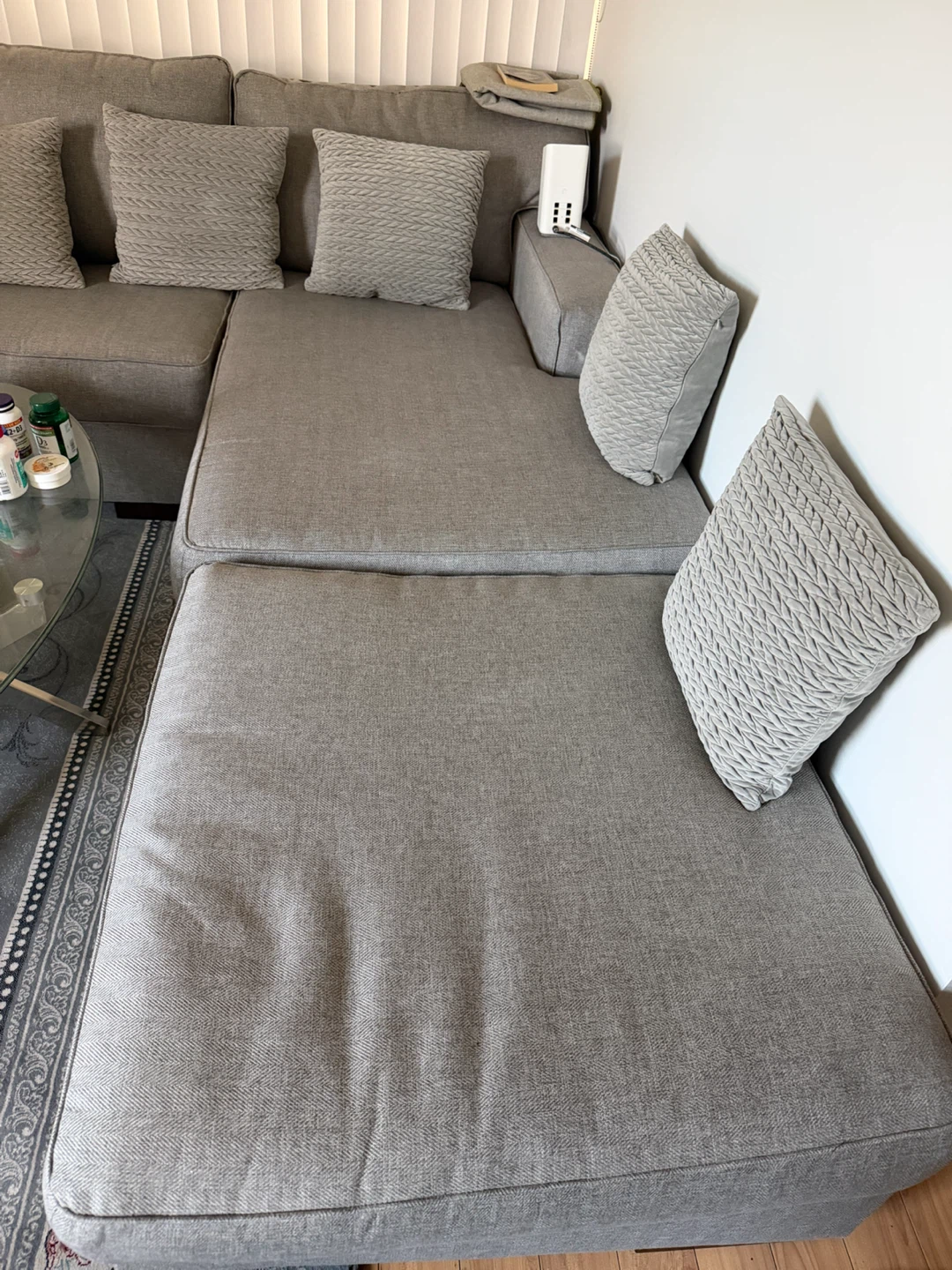 Grey Sectional Sofa