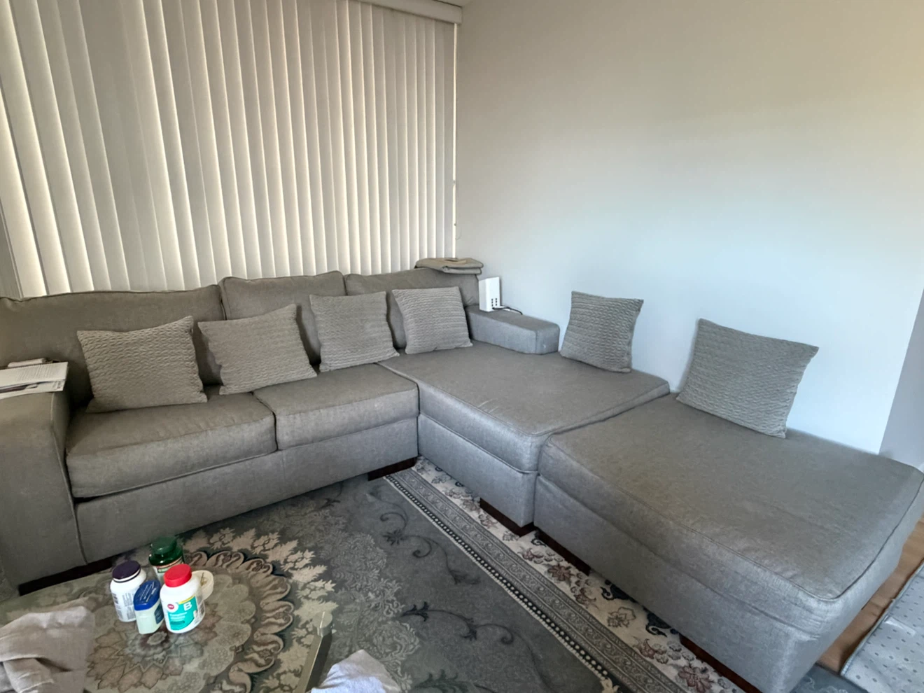 Grey Sectional Sofa - photo 5