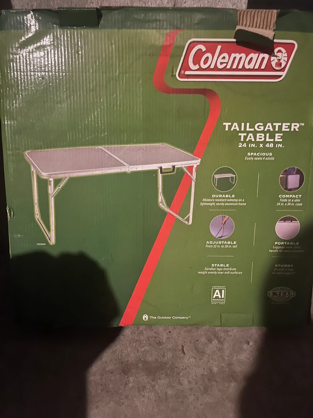 Coleman Tailgater Table 24" x 48"