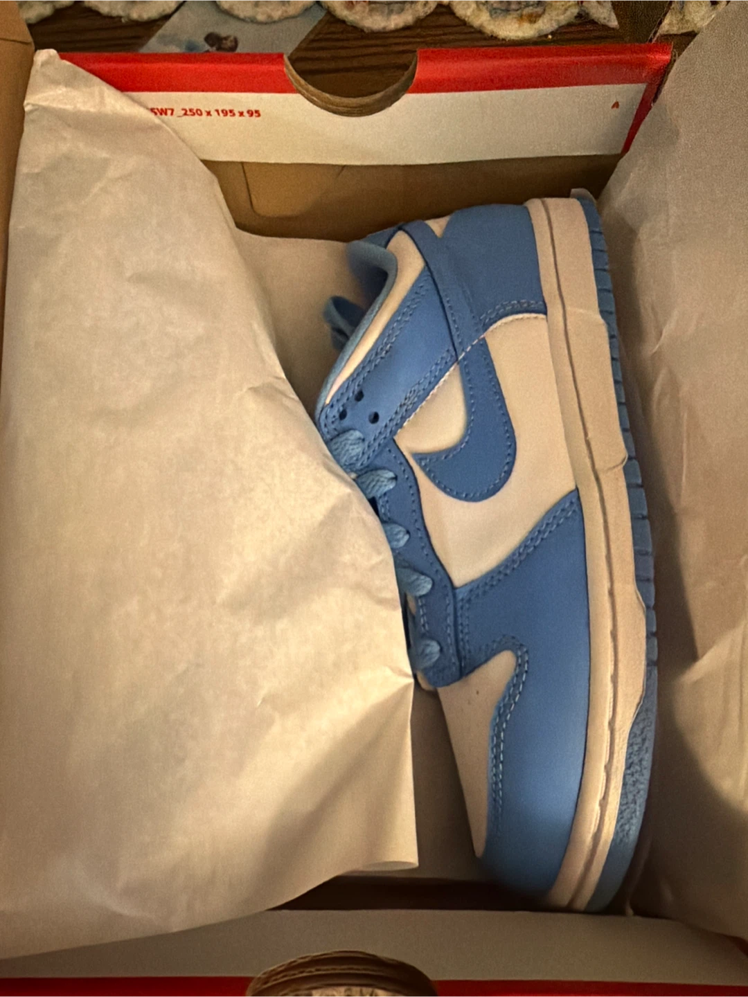 Nike Dunk Low (PS) White/University Blue