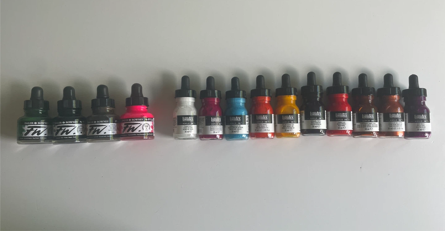 Acrylic ink Brand new & sealed
