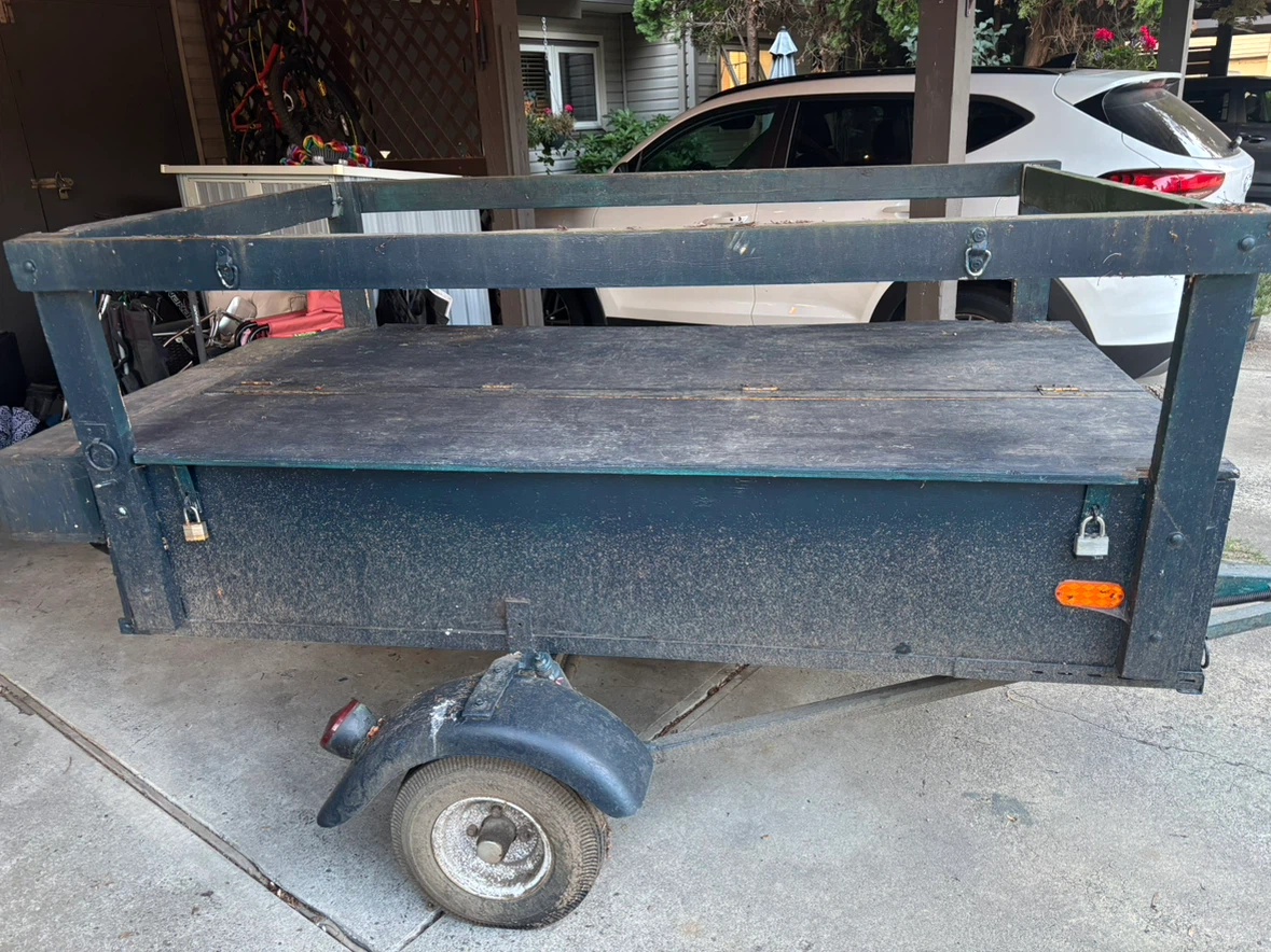 Utility Camping/Fishing/Kayak Trailer with secure storage - photo 3