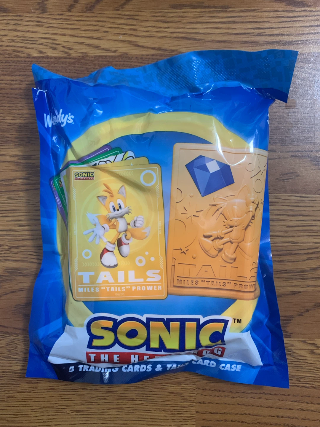 Wendy’s | Sonic The Hedgehog Trading Cards & Case (Tails) - photo 2
