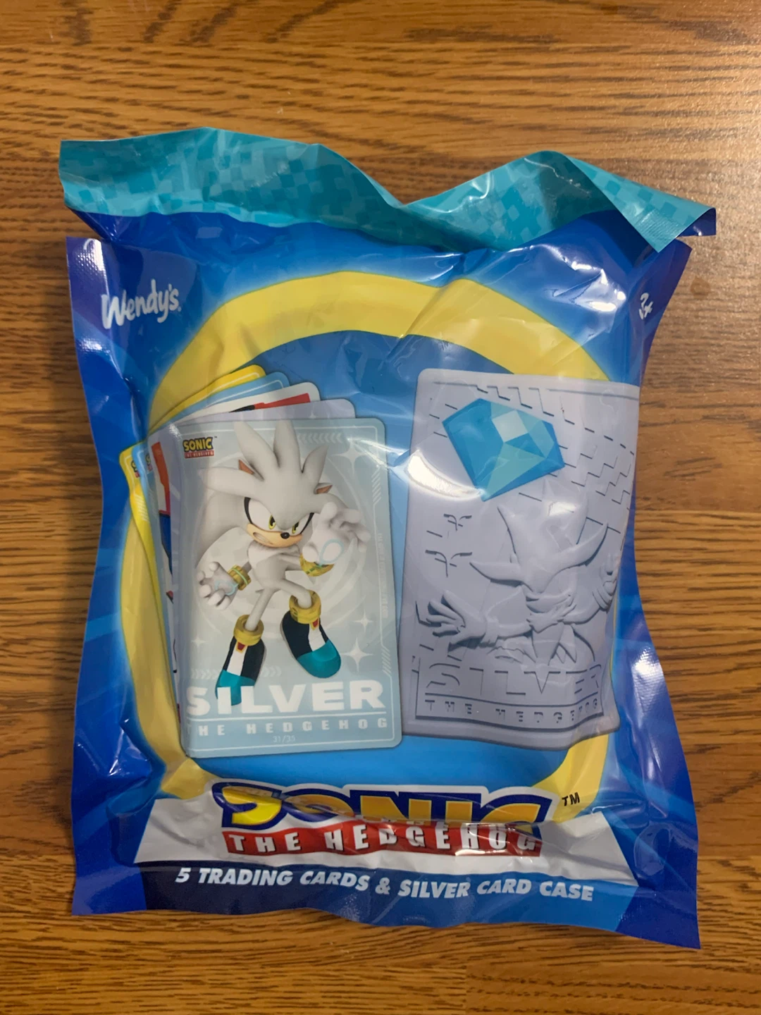 Wendy’s | Sonic The Hedgehog Trading Cards & Case (Silver) - photo 2