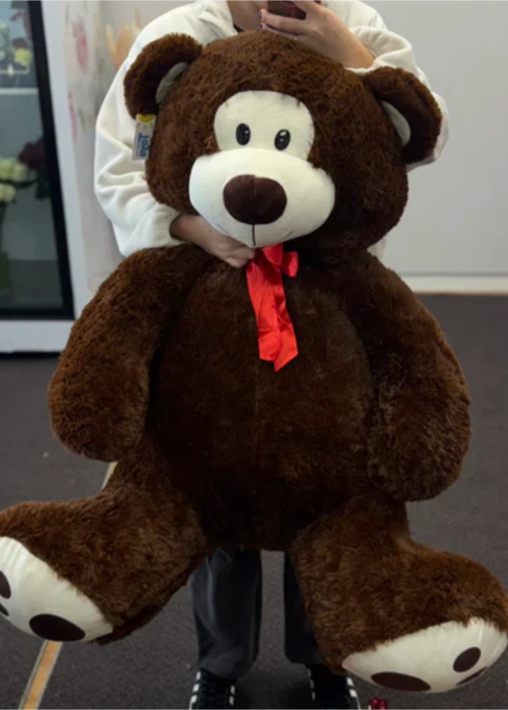 Giant Teddy Bear Plush Toy - Brown - photo 2