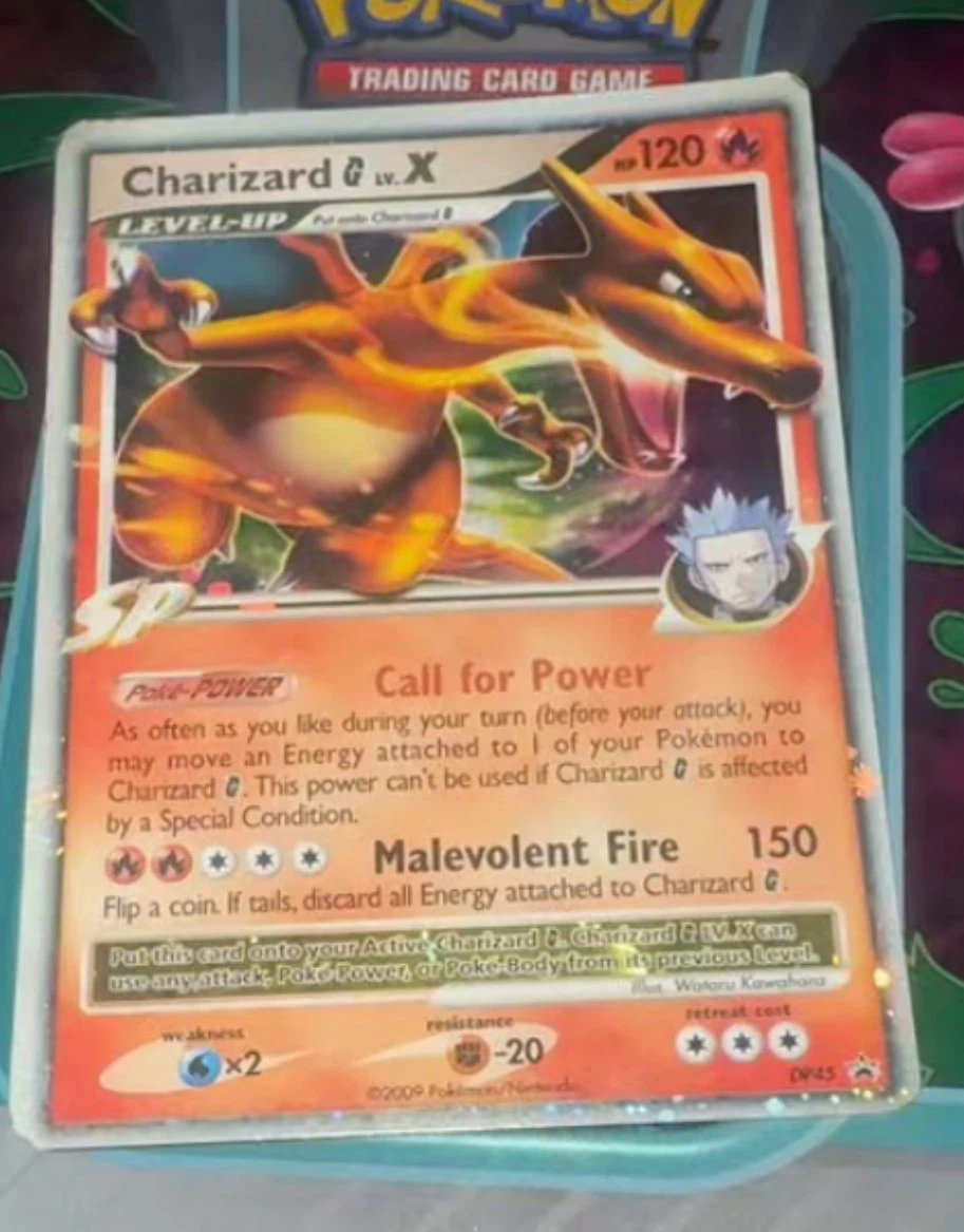 Pokémon Charizard LV. X Trading Card