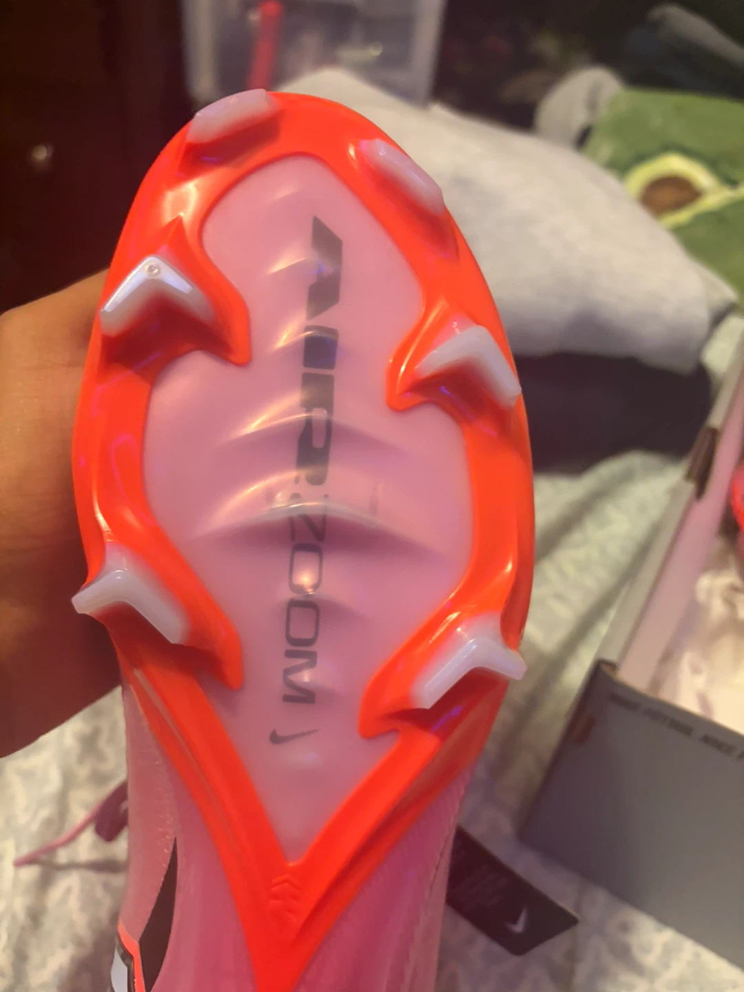 Nike ZM Superfly 10 Elite FG Soccer Cleats Pink - photo 2
