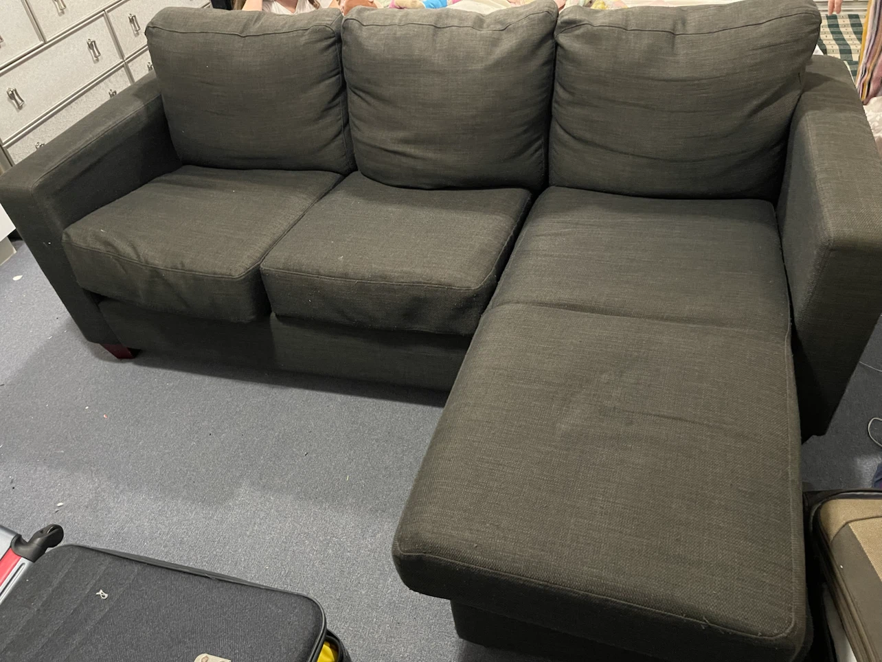Dark Gray Sectional Sofa