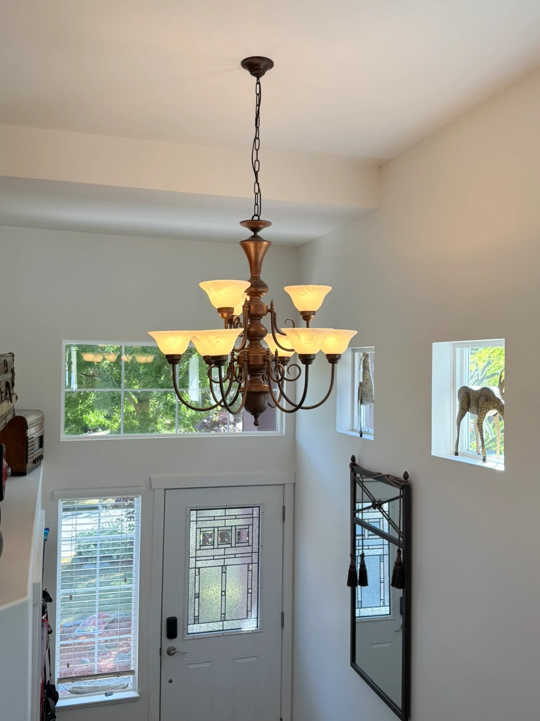 Bronze 8-Light Chandelier - photo 2