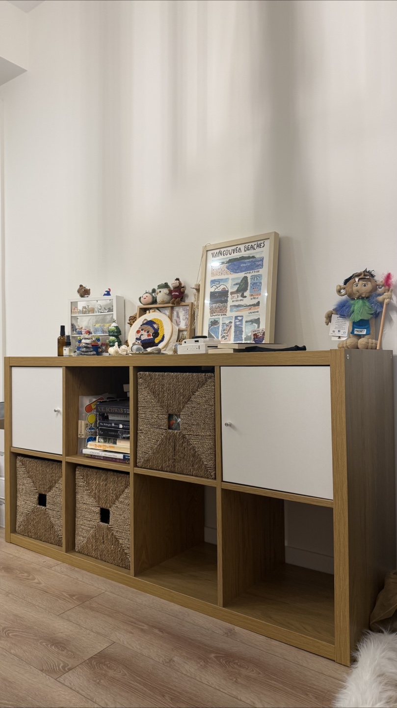 Kallax Shelving Unit with Oak effect - photo 2