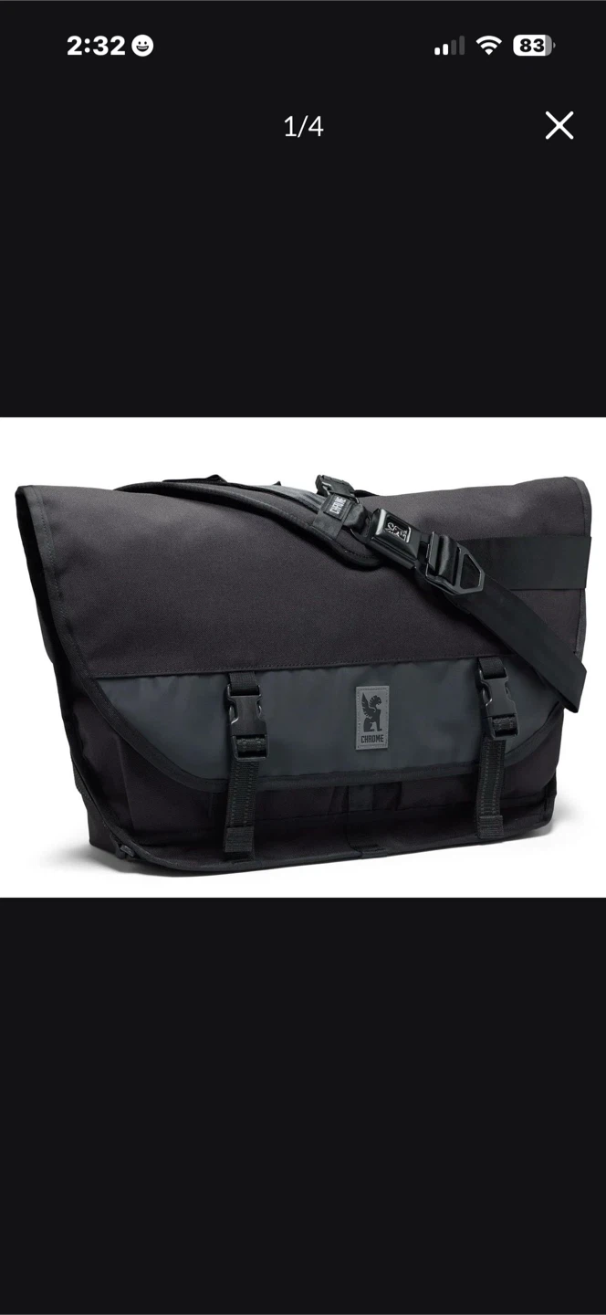 Chrome Industries Messenger Bag - Black
