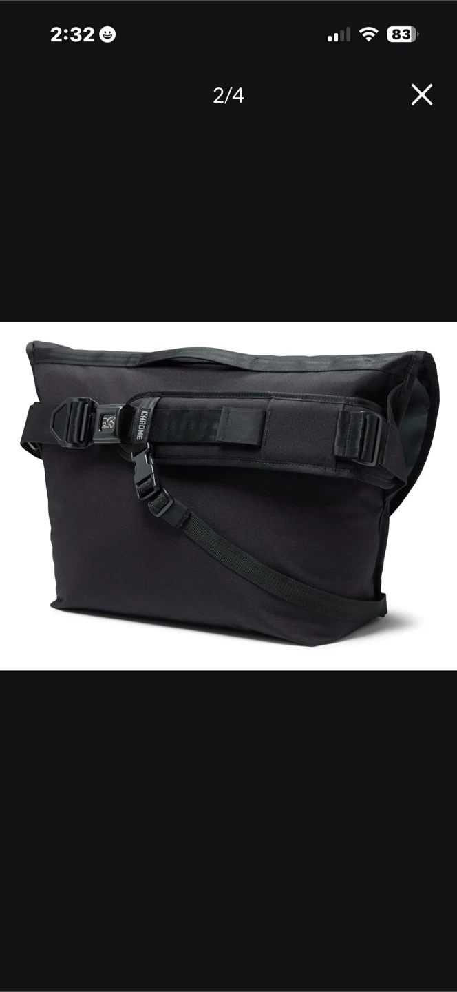 Chrome Industries Messenger Bag - Black - photo 2